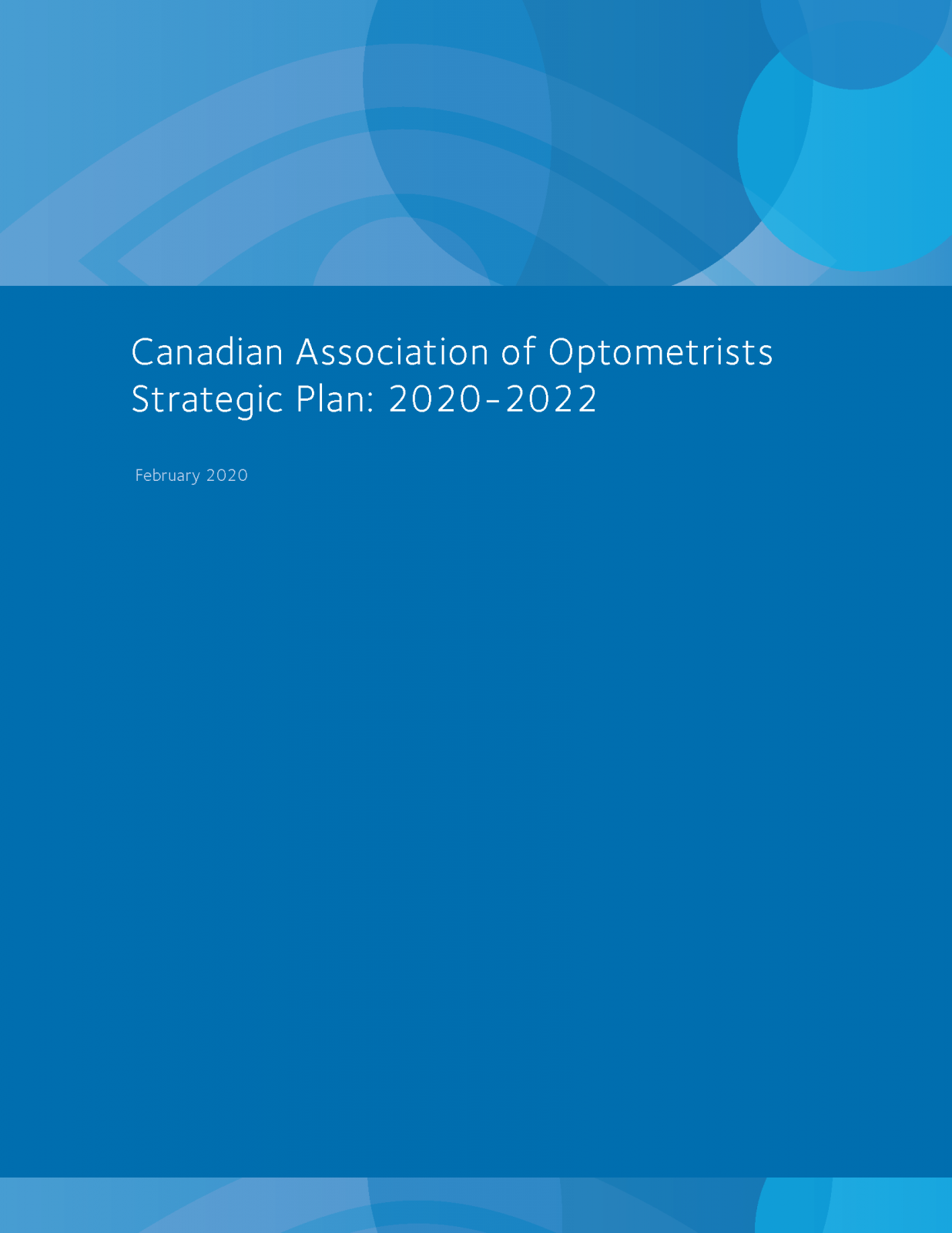 CAO Strategic Plan 2020-2022