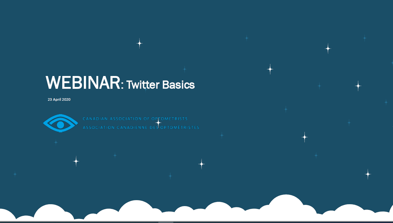 Twitter Basics for CAO Members