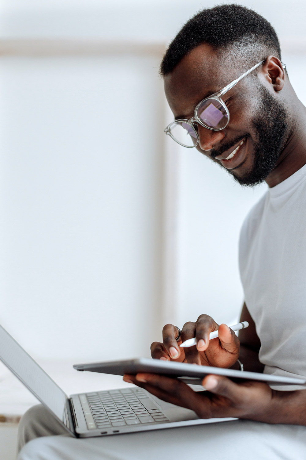 Man with glasses