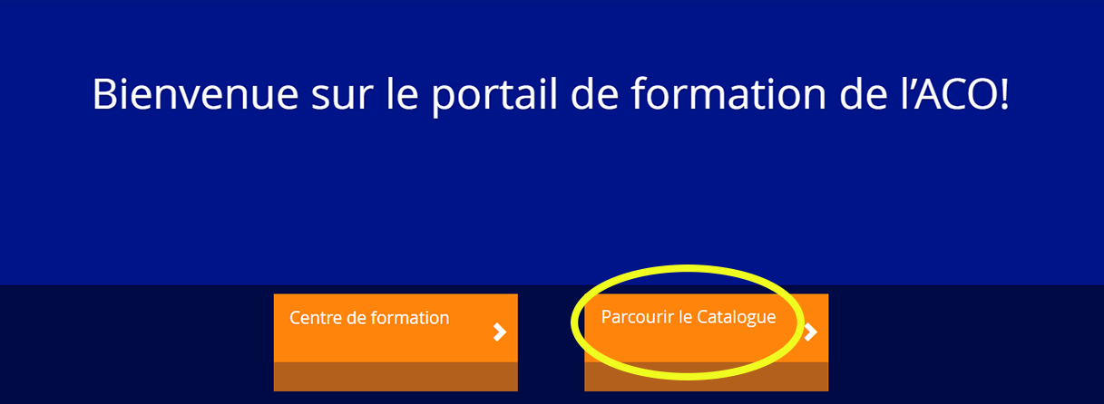 Preview of CAO Learning homepage