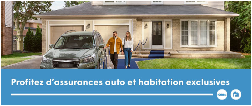Young couple getting into a car in front of their house