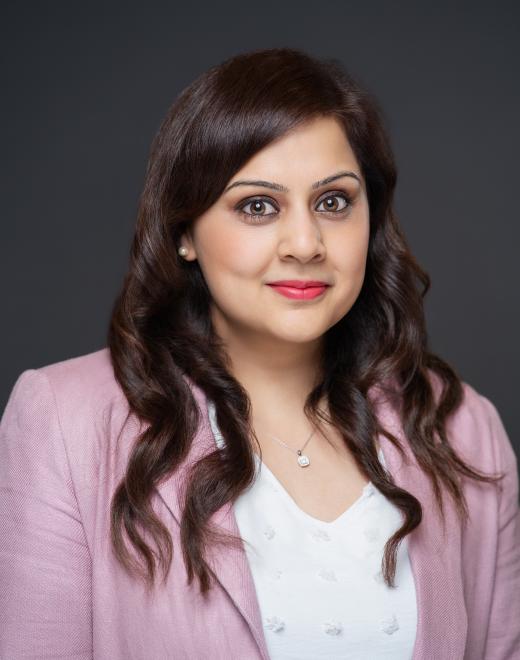 headshot of Dr. Krupa Chothani, CAO council representative for Ontario