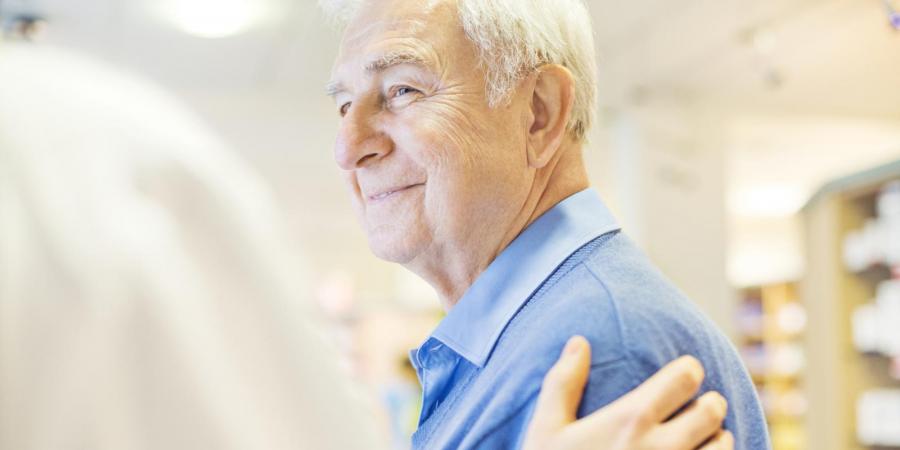 Senior with Optometrist
